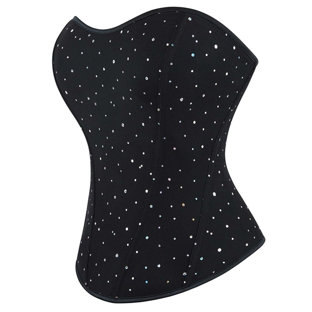 Amazon.com: Womens Bustier Tops Zip Up Corset Tops